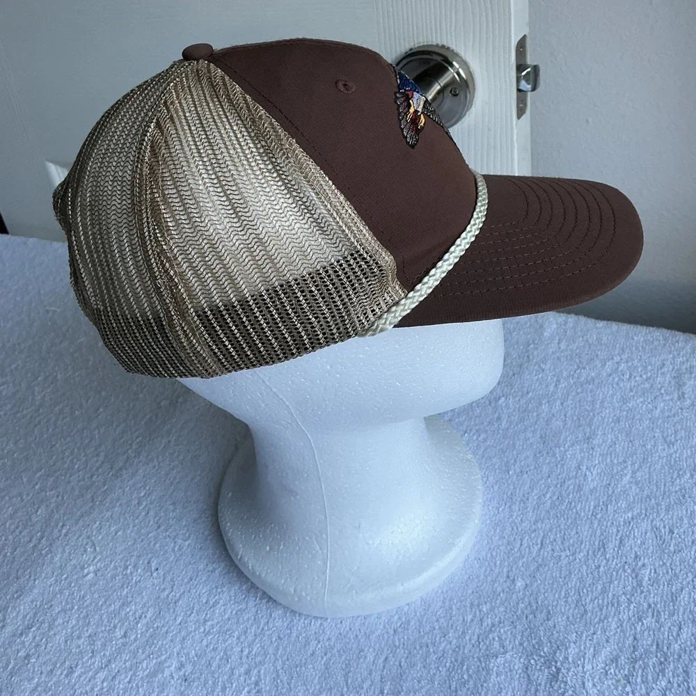 Paramount outdoor Embroidered Duck Brown Trucker Hat